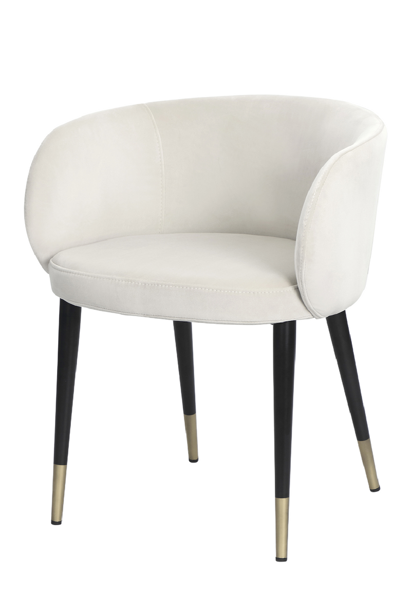 White Velvet Dining Chair | Liang & Eimil Ola | Oroatrade.com