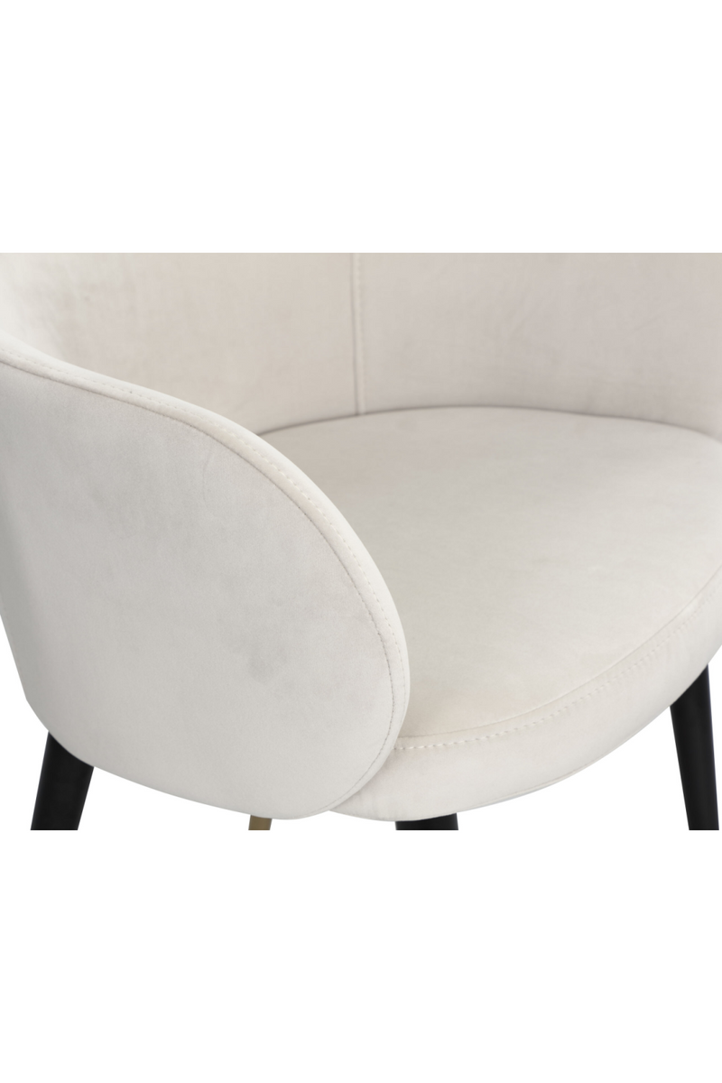 White Velvet Dining Chair | Liang & Eimil Ola | Oroatrade.com