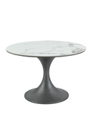 White Marble Pedestal Dining Table | Liang & Eimil Stella | Oroatrade.com