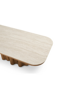 Travertine Marble Dining Table | Liang & Eimil Corinthian | Oroatrade.com