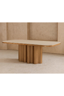 Travertine Marble Dining Table | Liang & Eimil Corinthian | Oroatrade.com