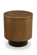 Cylindrical Bronze Side Table | Liang & Eimil Aldo | Otroatrade.com
