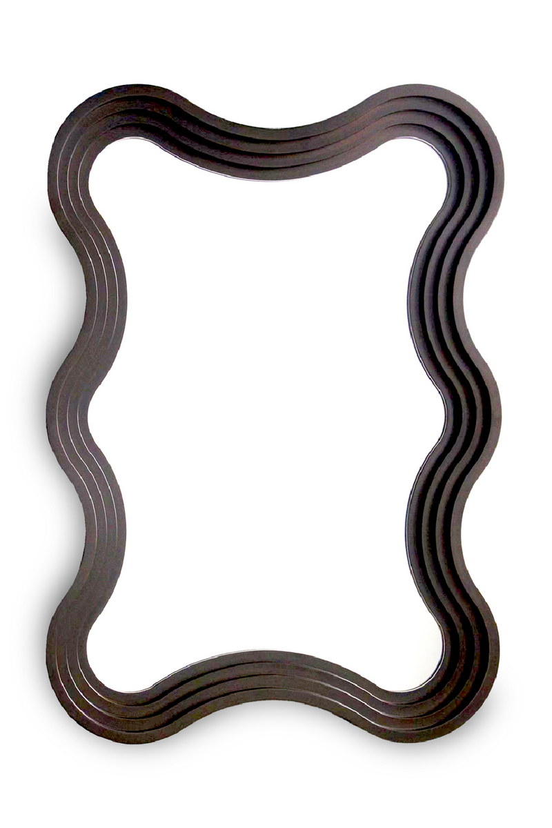 Antique Bronze Swirl Mirror | Liang & Eimil Ninfa | Oroatrade.com