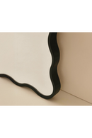 Scalloped Black Wall Mirror | Liang & Eimil Talia | Oroatrade.com