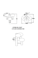 Ovoid Glass Wall Lamp | Liang & Eimil Eliseo | Oroatrade.com