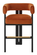 Upholstered Curve Counter Stool | Liang & Eimil Tilda | Oroatrade.com