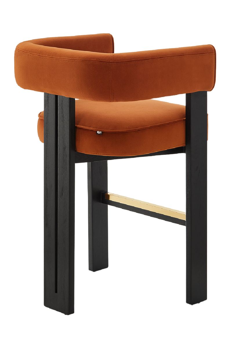 Upholstered Curve Counter Stool | Liang & Eimil Tilda | Oroatrade.com