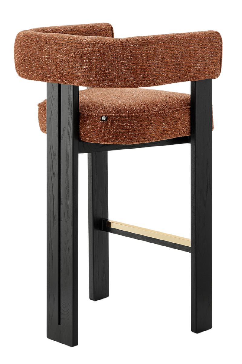 Upholstered Curve Bar Stool | Liang & Eimil Tilda | Oroatrade.com