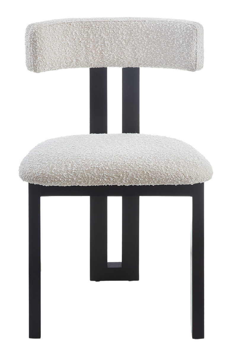 Beige Bouclé Dining Chair | Liang & Eimil Tauron | Oroatrade.com