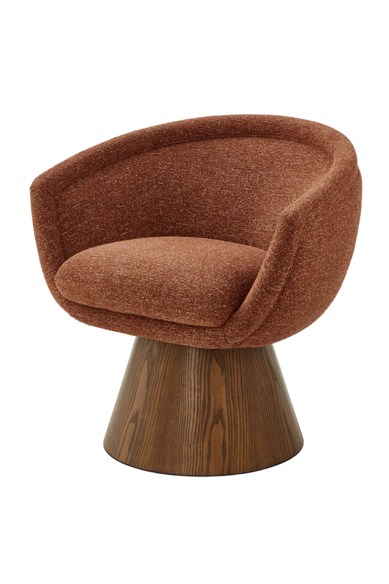 Chestnut Red Curved Chair | Liang & Eimil Harriet | Oroatrade.com