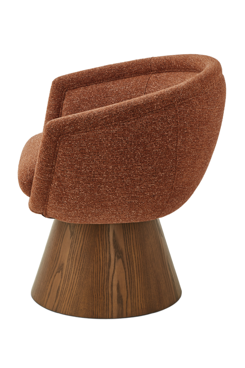 Chestnut Red Curved Chair | Liang & Eimil Harriet | Oroatrade.com