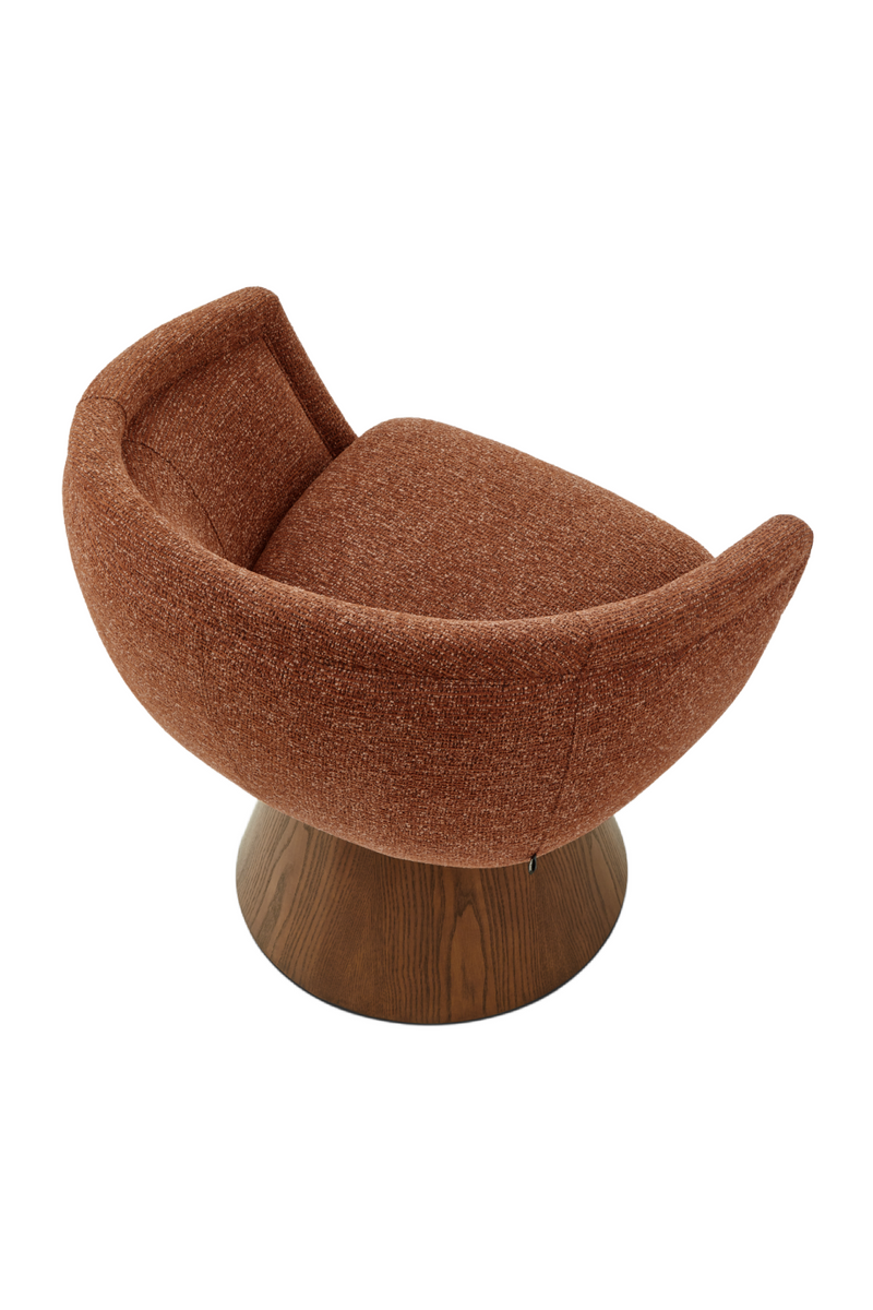 Chestnut Red Curved Chair | Liang & Eimil Harriet | Oroatrade.com