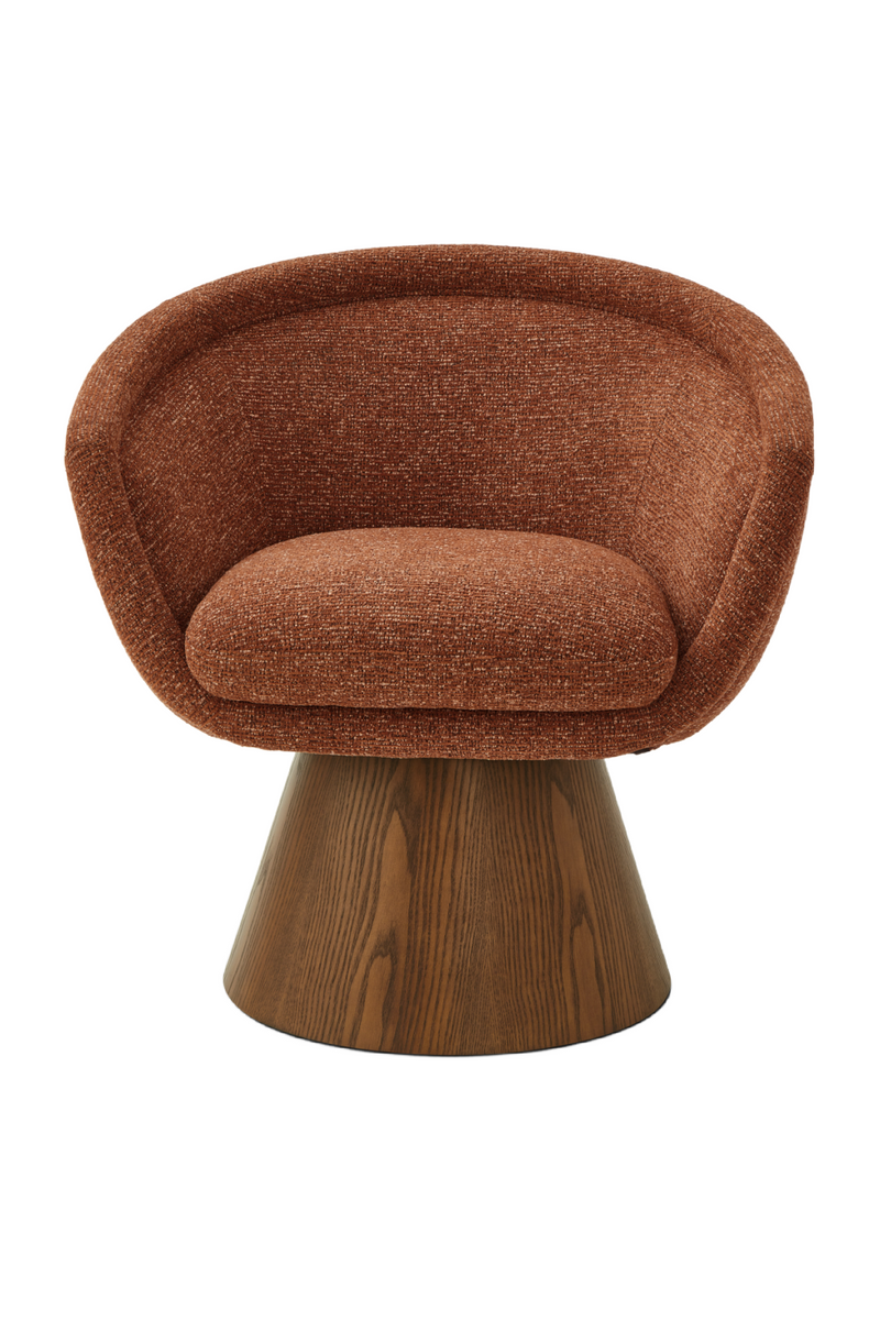 Chestnut Red Curved Chair | Liang & Eimil Harriet | Oroatrade.com