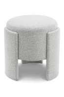 Round Chenille Ottoman | Liang & Eimil Ed | Oroatrade.com
