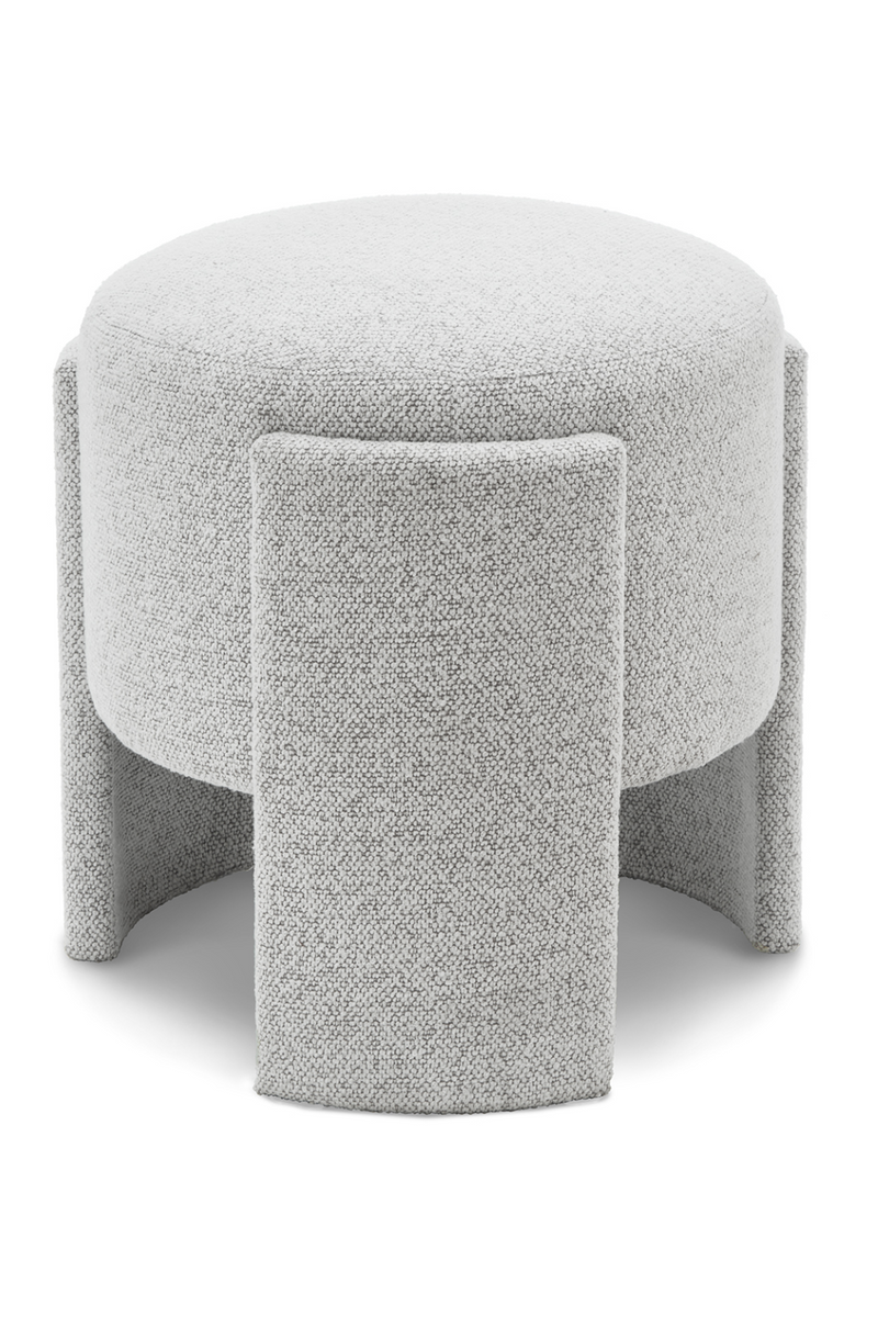 Round Chenille Ottoman | Liang & Eimil Ed | Oroatrade.com