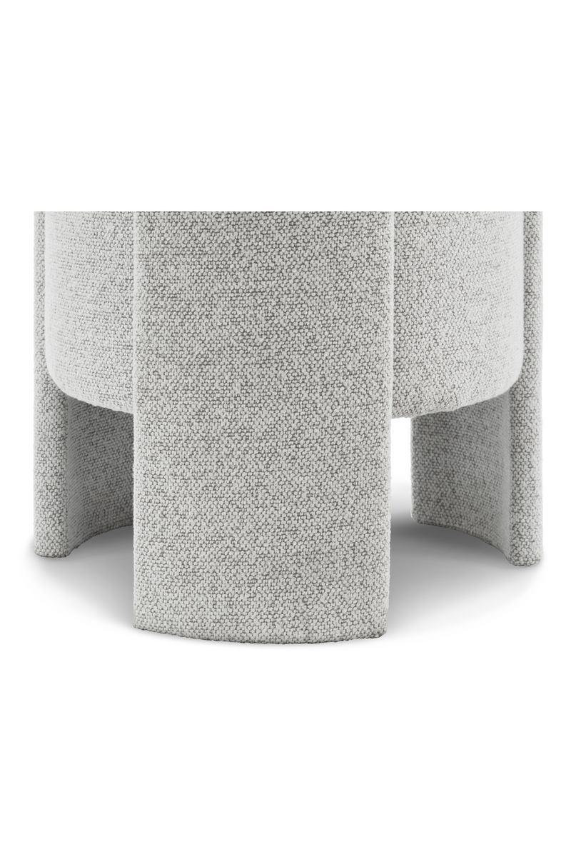 Round Chenille Ottoman | Liang & Eimil Ed | Oroatrade.com