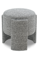 Round Chenille Ottoman | Liang & Eimil Ed | Oroatrade.com