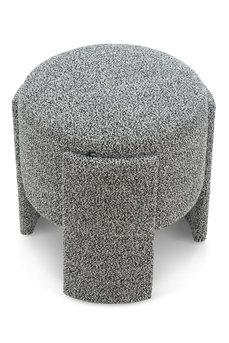 Round Chenille Ottoman | Liang & Eimil Ed | Oroatrade.com