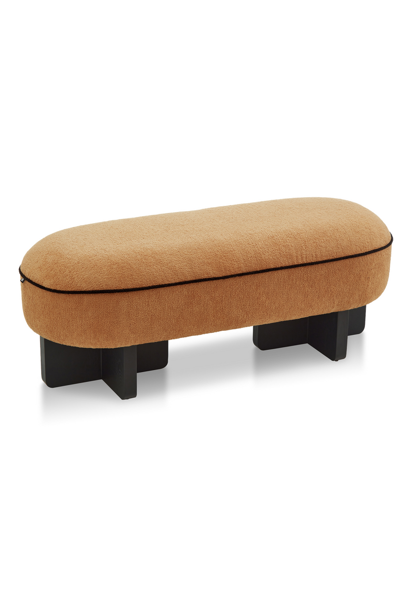 Oval Upholstered Long Bench | Liang & Eimil Larson | Oroatrade.com