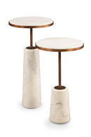 Conical Base Marble Side Tables (2) | Liang & Eimil Notto | Oroatrade.com