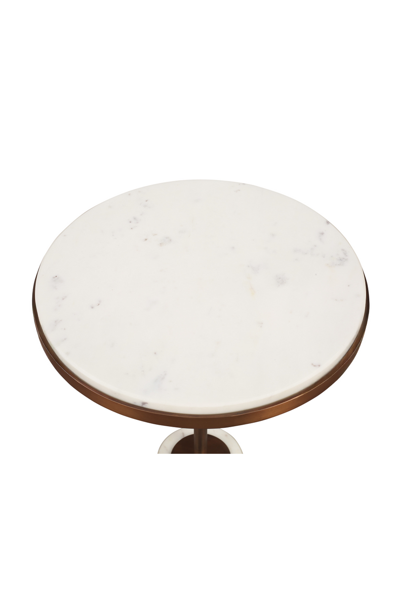 Conical Base Marble Side Tables (2) | Liang & Eimil Notto | Oroatrade.com