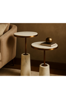 Conical Base Marble Side Tables (2) | Liang & Eimil Notto | Oroatrade.com