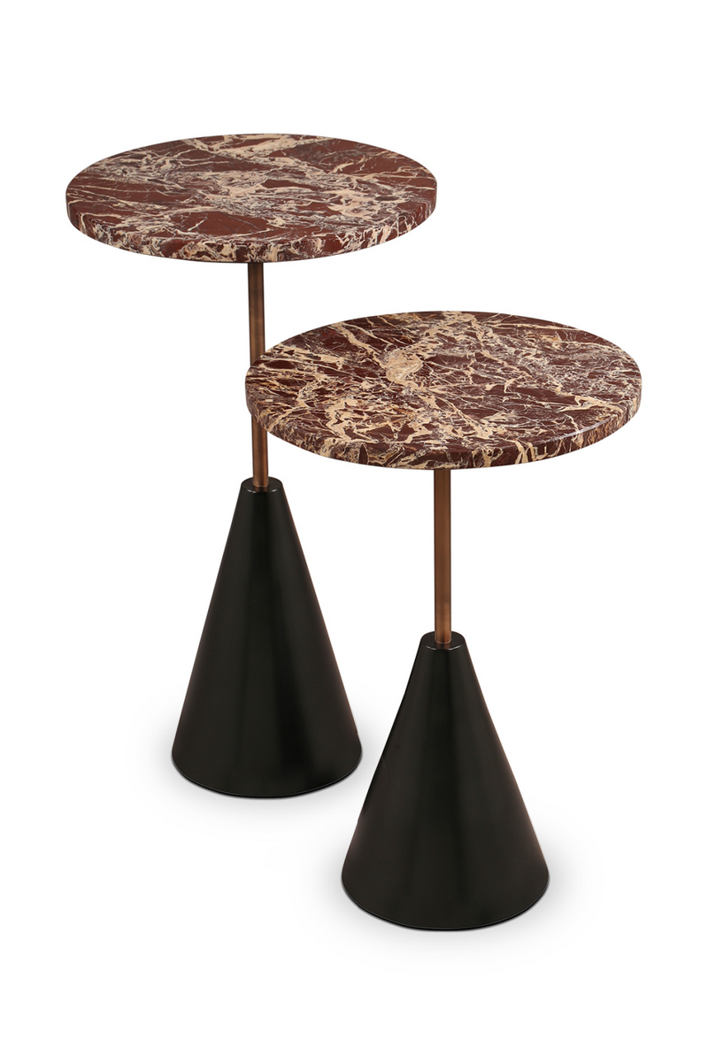 Marble Top Side Tables (2) | Liang & Eimil Ethan | Oroatrade.com