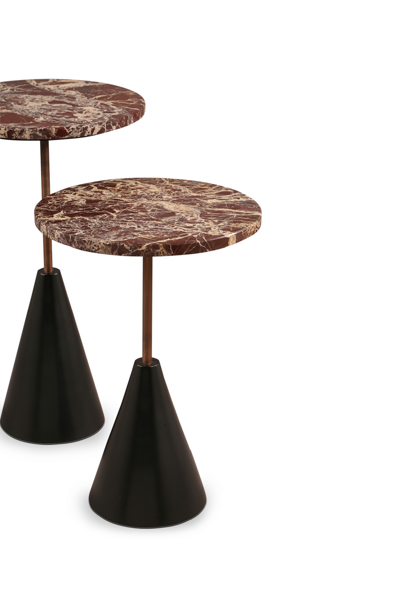 Marble Top Side Tables (2) | Liang & Eimil Ethan | Oroatrade.com