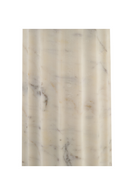 Fluted White Marble Side Table | Liang & Eimil Romano | Oroatrade.com