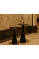 Ridged Bronze Side Tables (2) | Liang & Eimil Othelo | Oroatrade.com