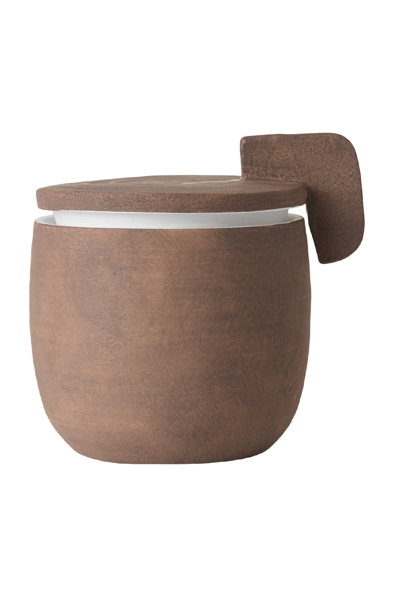 Taupe Ceramic Jar | Liang & Eimil Punch | Oroatrade.com