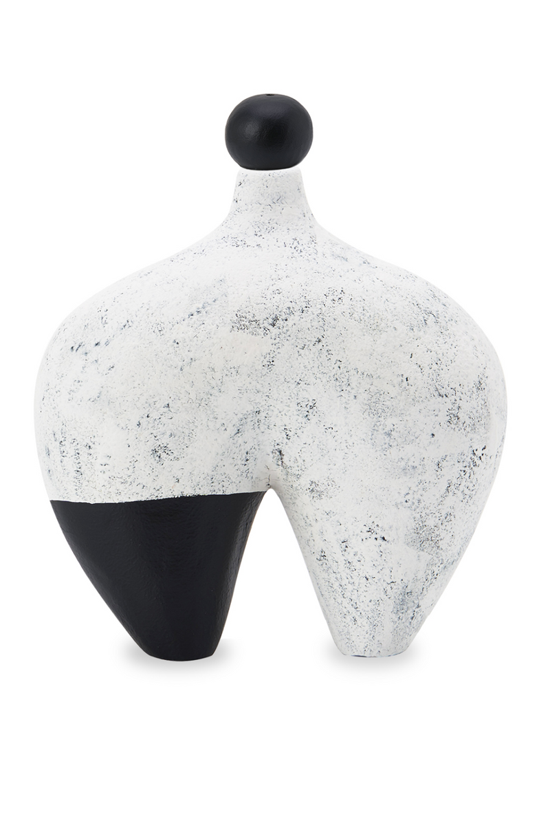 White Ceramic Decorative Vase | Liang & Eimil Caderas | Oroatrade.com