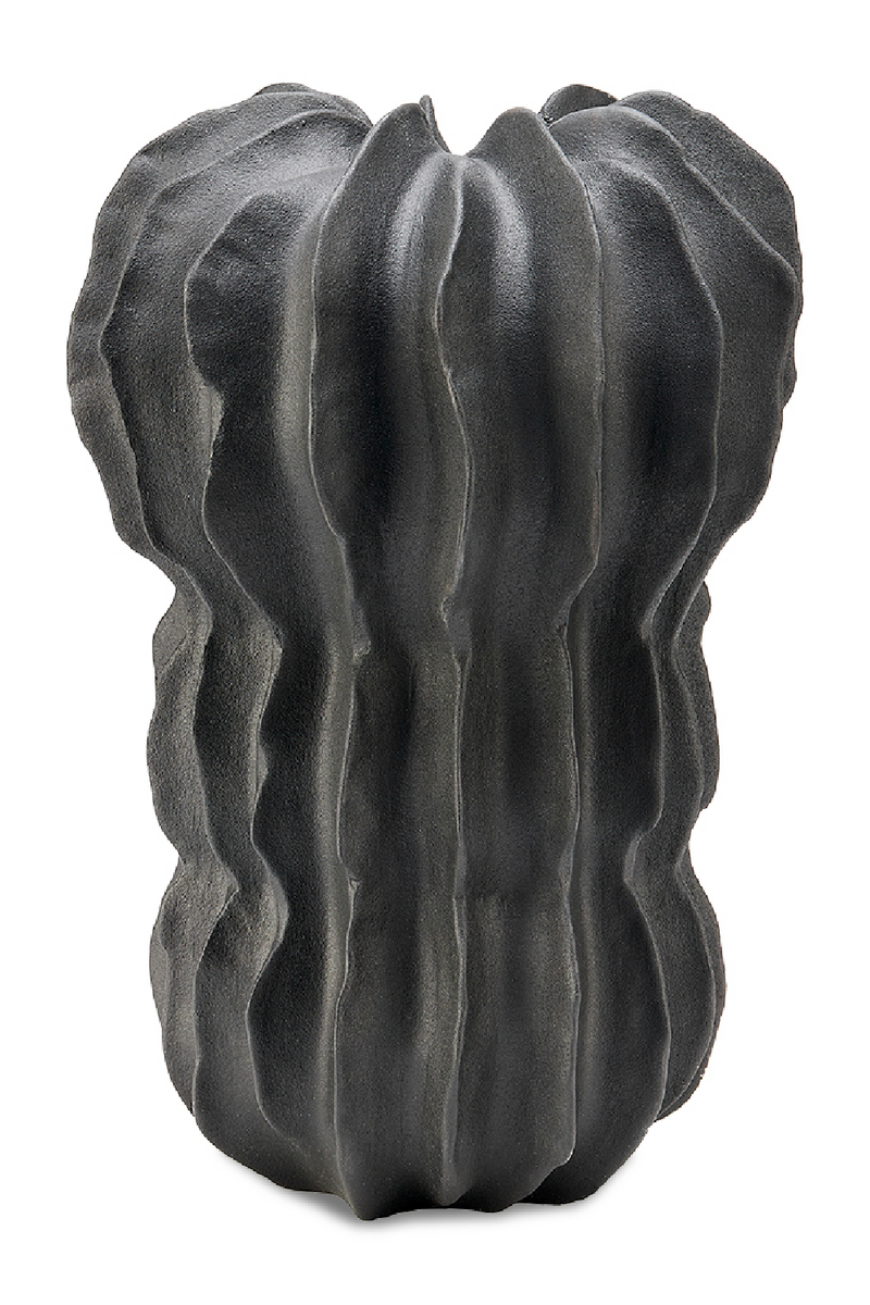 Dark Gray Ceramic Vase | Liang & Eimil Latero | Oroatrade.com