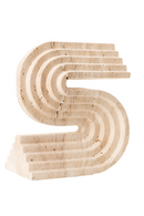 Beige Travertine Sculpture | Liang & Eimil Scotti | Oroatrade.com