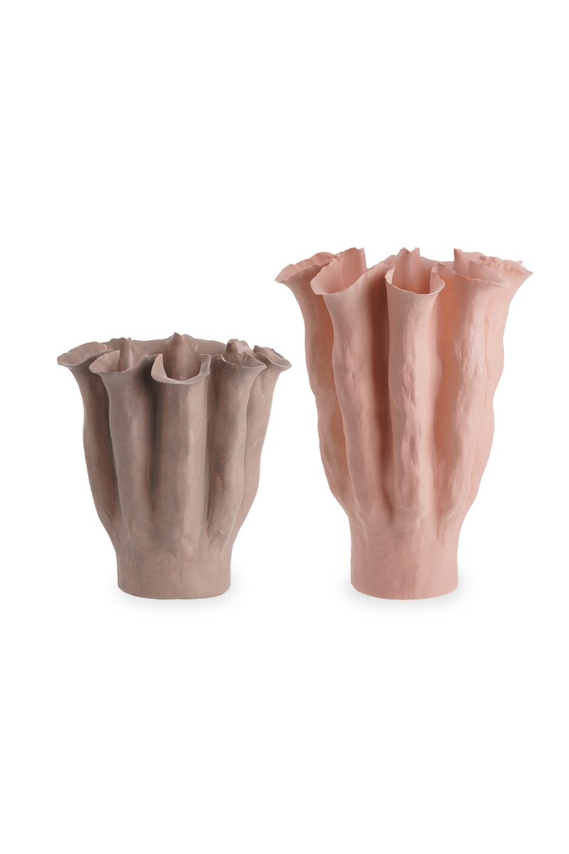 Brown Ceramic Vase S | Liang & Eimil Terra | Oroatrade.com