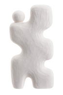 White Ceramic Abstract Sculpture | Liang & Eimil Zion | Oroatrade.com