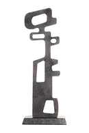 Textured Black Abstract Sculpture | Liang & Eimil Ashspire | Oroatrade.com