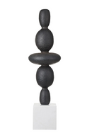 Black Iron Stacked Sculpture | Liang & Eimil Terra Lume | Oroatrade.com