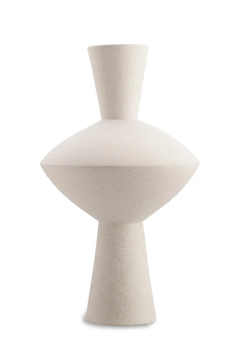 White Ceramic Vase | Liang & Eimil Noema | Oroatrade.com
