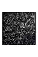 Monochromatic Minimalist Oil Painting | Liang&Eimil Rhythm of Silence | Oroatrade.com