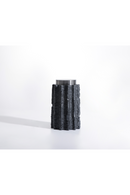 Black Textured Tube Jar | Liang & Eimil Meteorite | Oroatrade.com