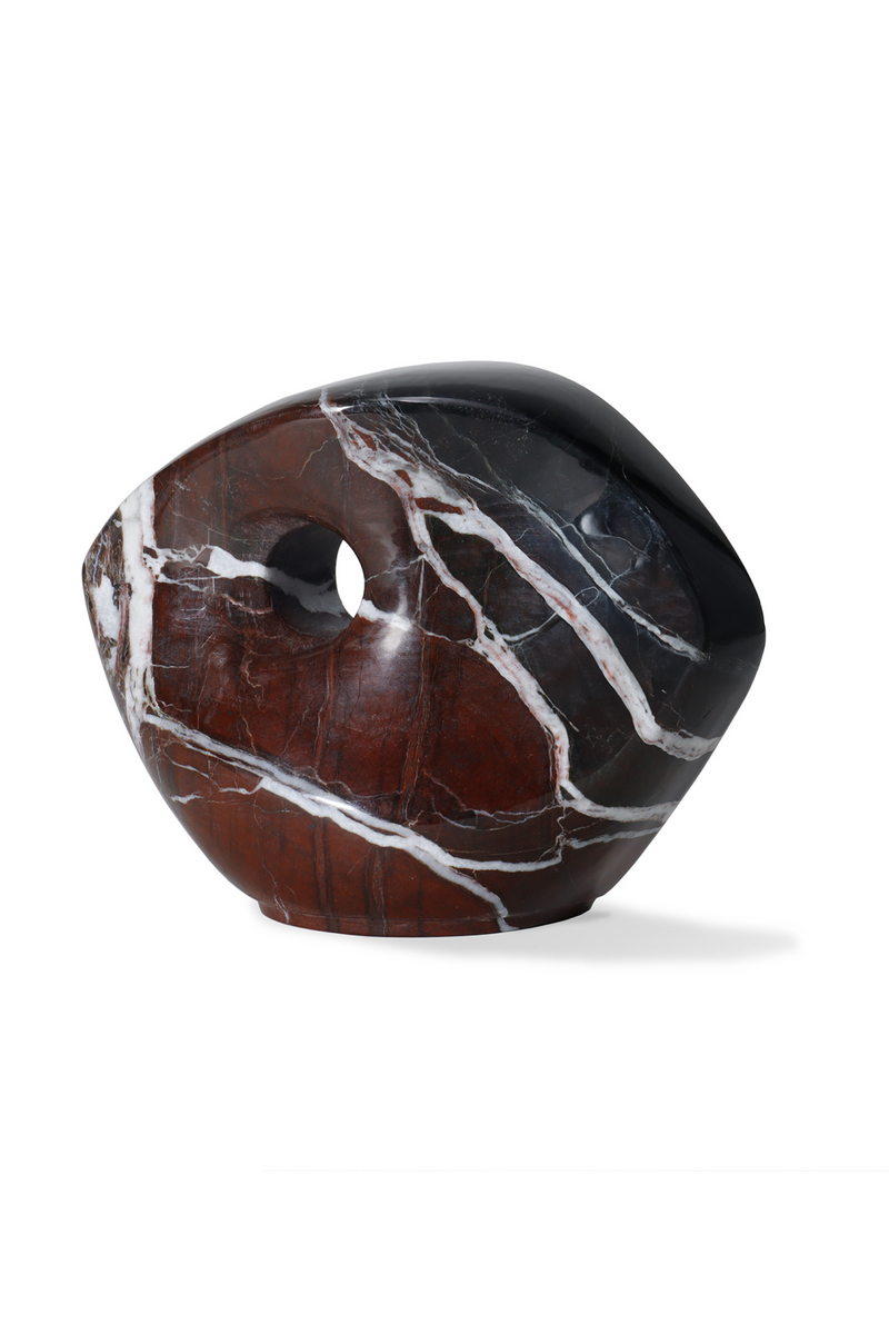 Red Marble Modern Sculpture | Liang & Eimil Niccolo | Oroatrade.com