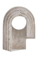 Beige Travertine Arched Marble | Liang & Eimil Toccino | Oroatrade.com