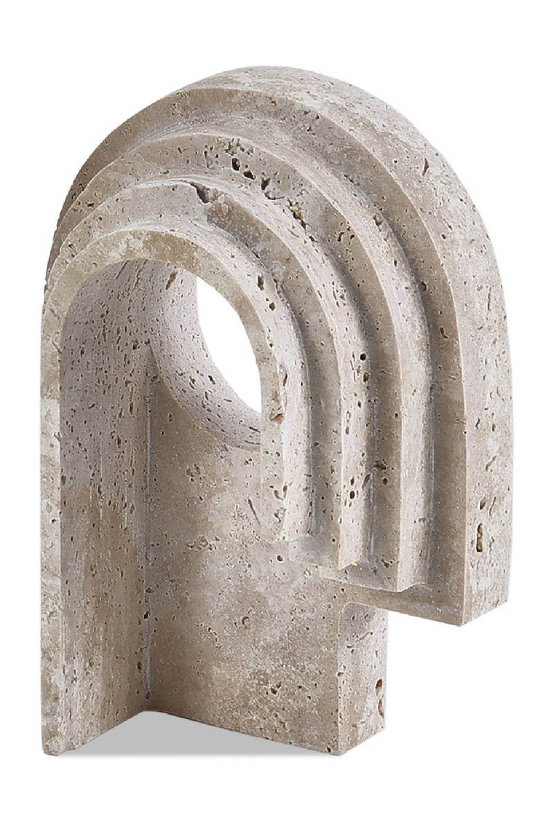 Beige Travertine Arched Marble | Liang & Eimil Toccino | Oroatrade.com