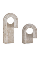 Beige Travertine Arched Marble | Liang & Eimil Toccino | Oroatrade.com