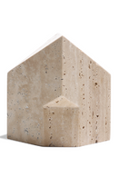 Beige Travertine Faceted Marble | Liang & Eimil Arya | Oroatrade.com