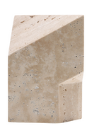 Beige Travertine Faceted Marble | Liang & Eimil Arya | Oroatrade.com