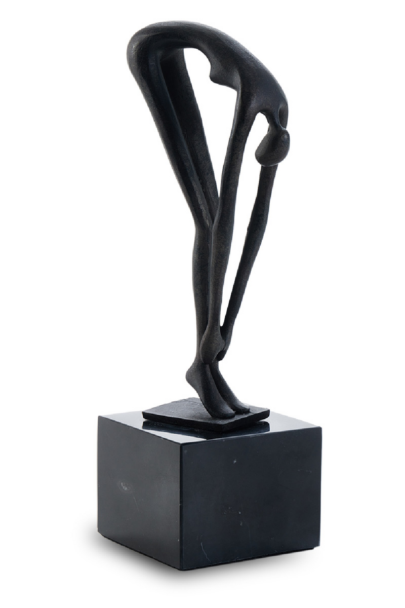 Black Alloy Modern Sculpture | Liang & Eimil Mauro