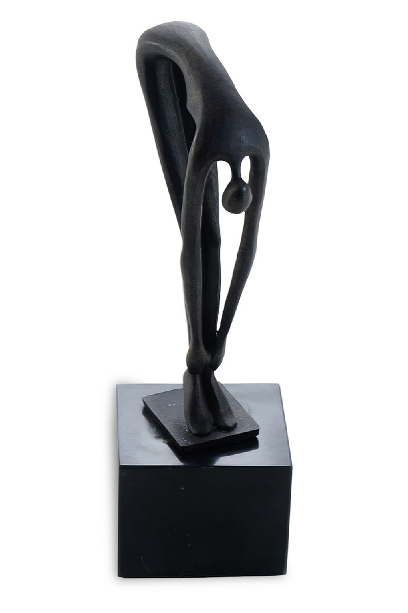 Black Alloy Modern Sculpture | Liang & Eimil Mauro