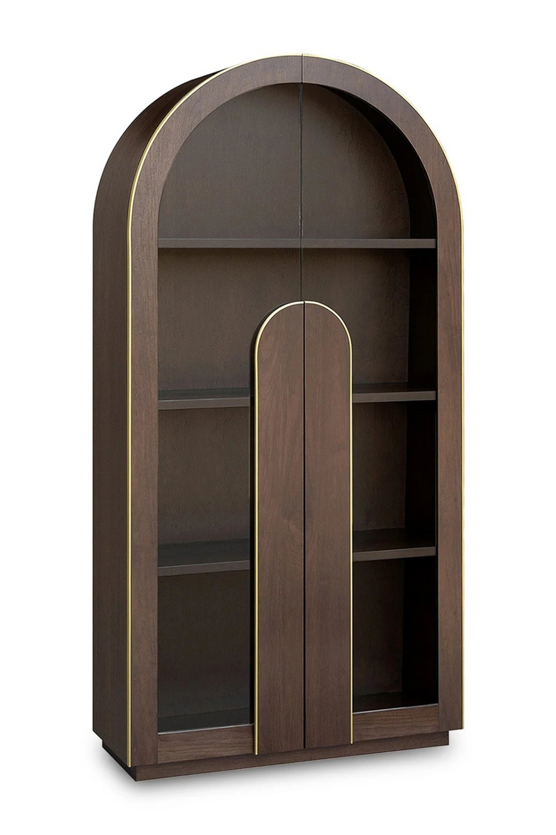 Natural Walnut Arched Cabinet | Liang & Eimil Butka | Oroatrade.com